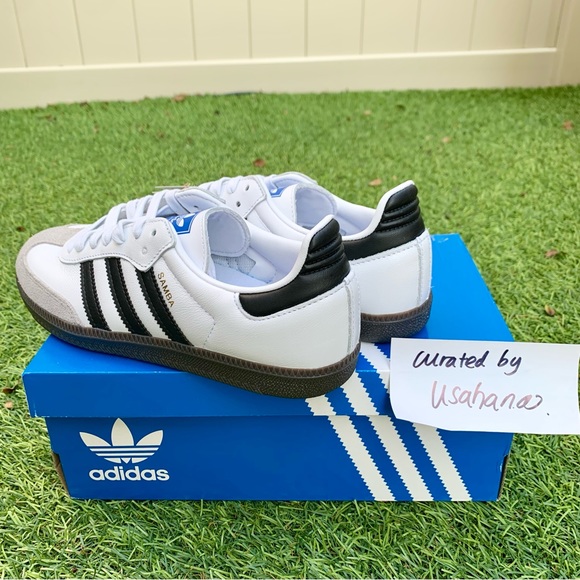 Adidas originals OG samba retro white black shoes - Picture 6 of 6